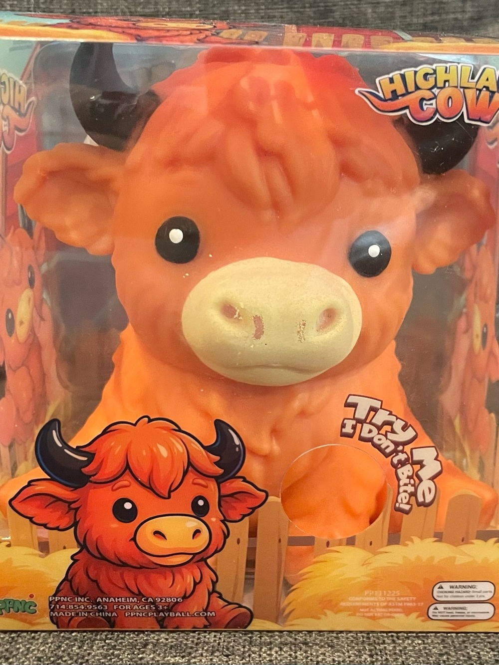 ADORABLE!!! ☺️ PPNC Highland Cow Squishy Toy Collectible